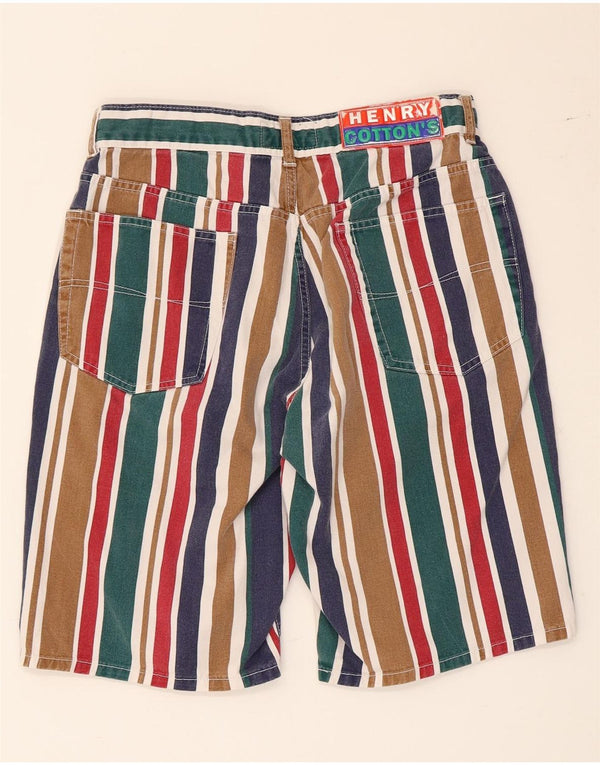 Shorts jeans masculino Henry Cottons IT 48 médio W30 algodão multicolorido