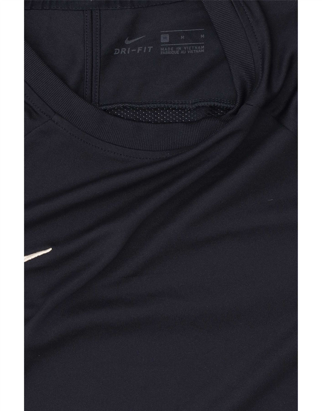 Camiseta masculina Nike Dri Fit Top médio azul marinho Colourblock