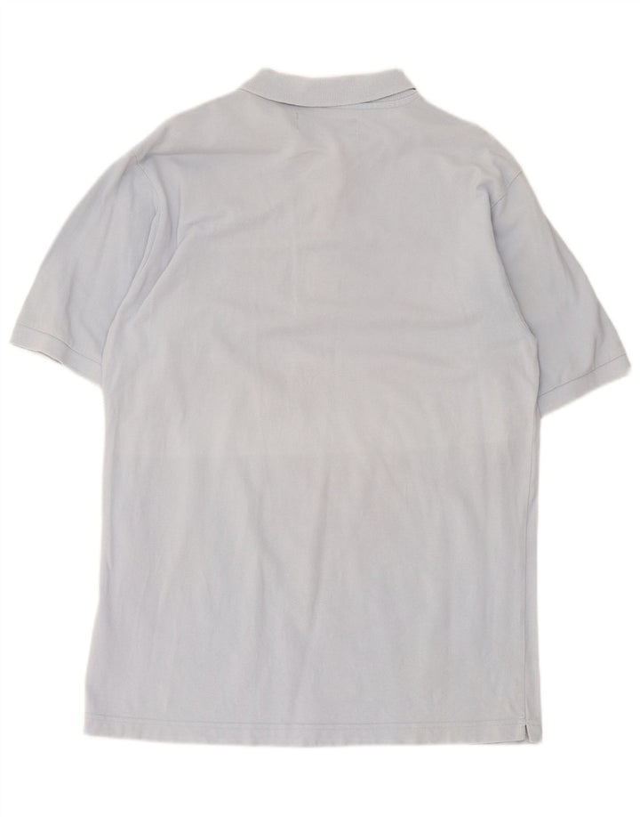 Camisa polo masculina Kappa Regular Fit grande algodão azul