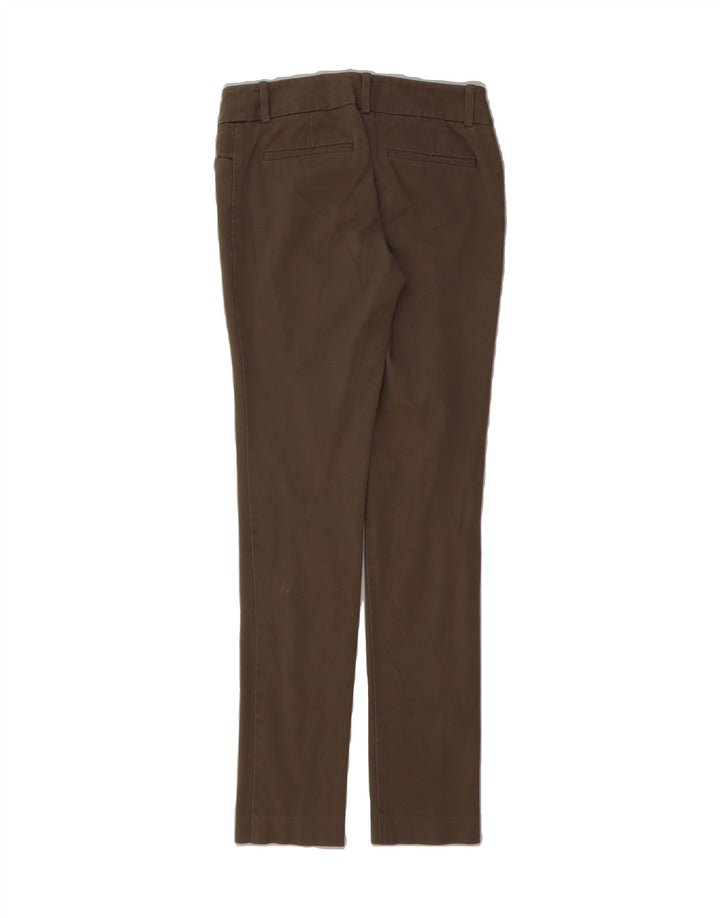 MOSSIMO Womens Slim Casual Trousers US 2 XS W30 L32 Brown Cotton Vintage Mossimo and Second-Hand Mossimo from Messina Hembry 