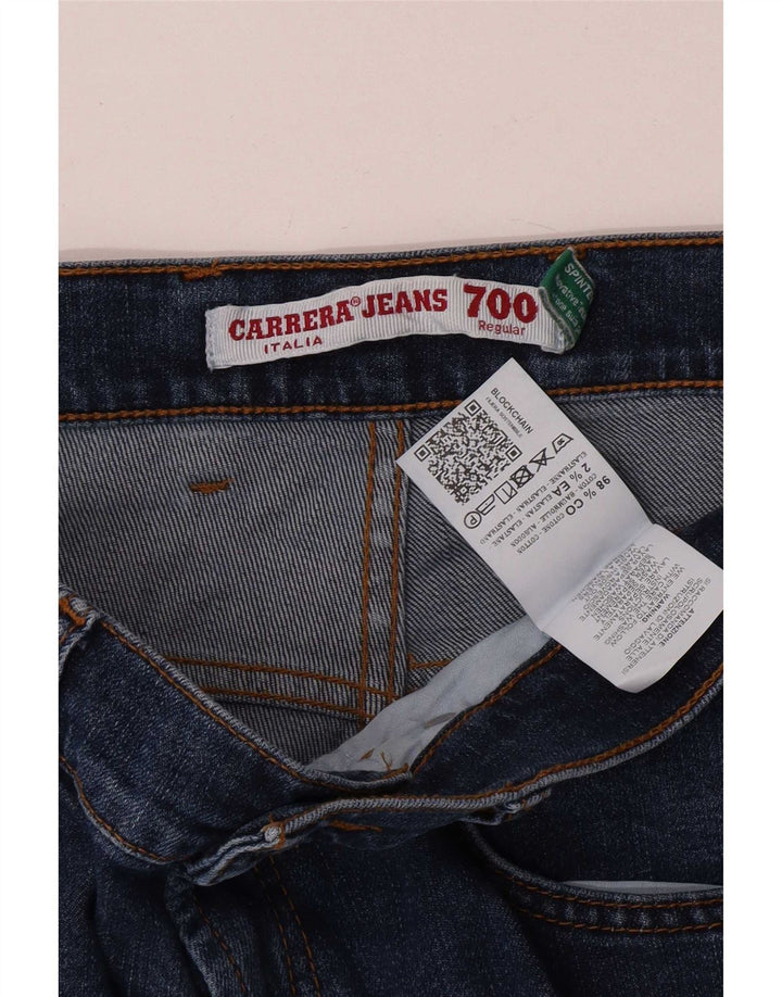 Carrera Masculino Regular Straight Jeans IT 48 Médio W32 L31 Azul Algodão