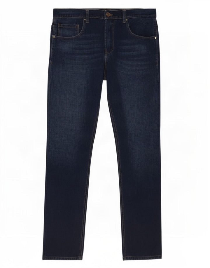 Zara Mens Jeans Slim EU 46 XL W36 L33 Azul Marinho
