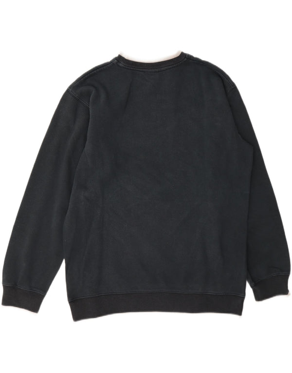 Nike Mens Moletom Jumper Médio Algodão Cinza