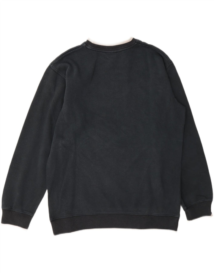 Nike Mens Moletom Jumper Médio Algodão Cinza
