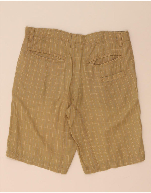 Shorts Nike Masculino Regular Fit Chino Pequeno W30 Bege Check