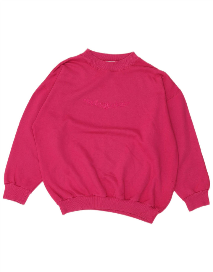 Essential moletom feminino jumper UK 20 2XL rosa
