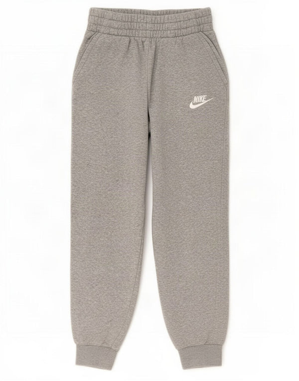 Calça de treino Nike Boys Joggers 10-11 anos cinza médio manchado de algodão