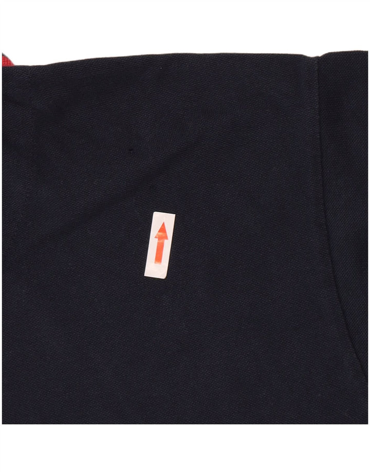 Camisa polo masculina Lotto XL azul marinho listrada