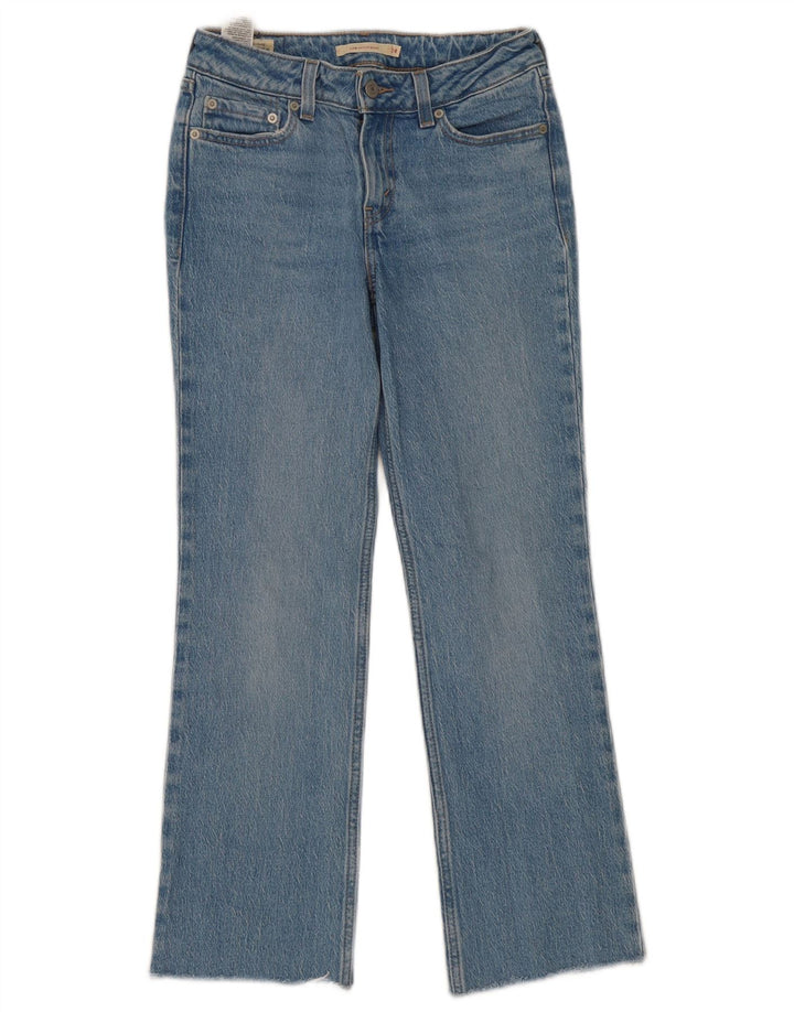 Levi's Womens Bootcut Jeans W24 L26 Azul Algodão