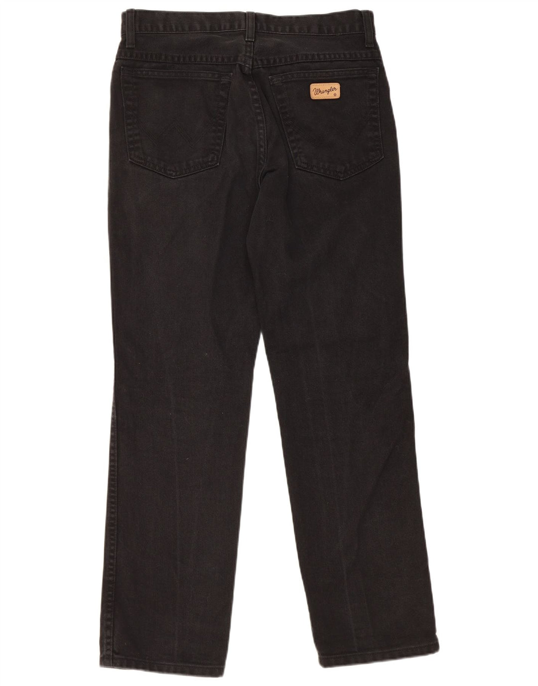 Wrangler Masculino Texas Straight Jeans W32 L30 Algodão Preto