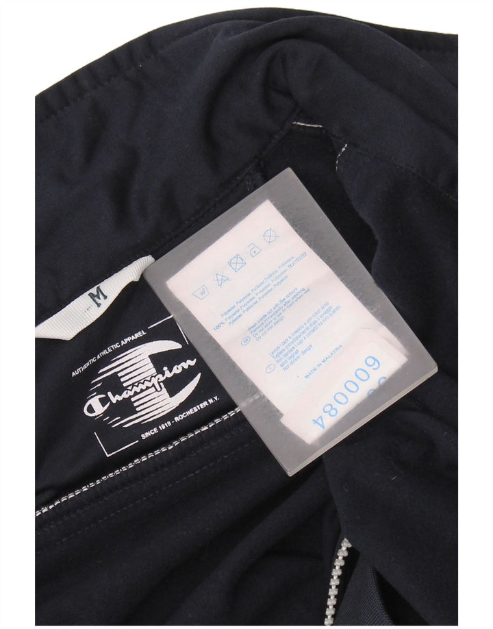 CHAMPION Jaqueta masculina de agasalho médio poliéster azul marinho