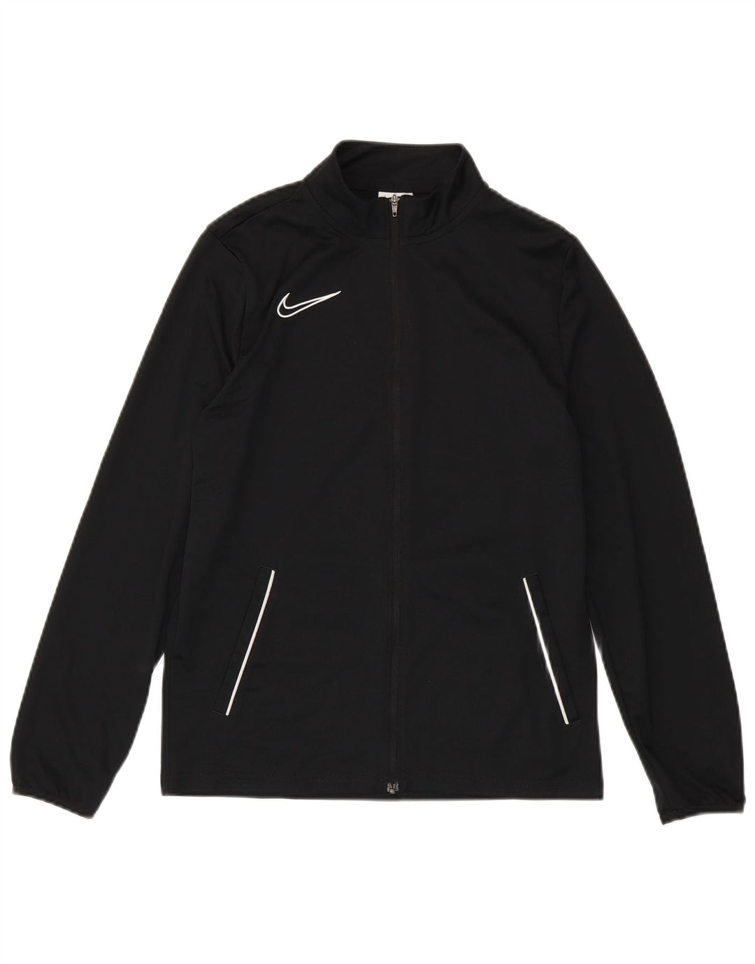 Jaqueta Nike Boys Dri Fit Tracksuit 13-14 anos XL preto poliéster