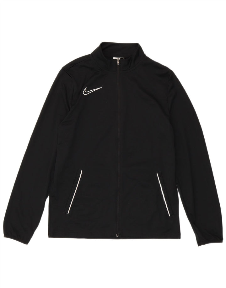 Jaqueta Nike Boys Dri Fit Tracksuit 13-14 anos XL preto poliéster