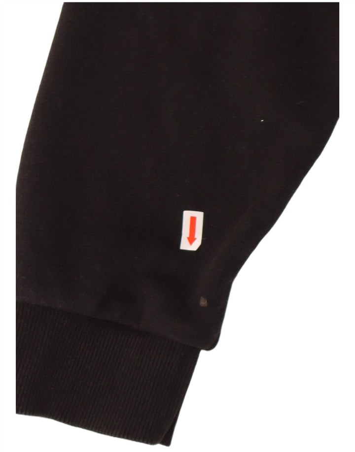 Jumper com capuz gráfico masculino PUMA grande preto