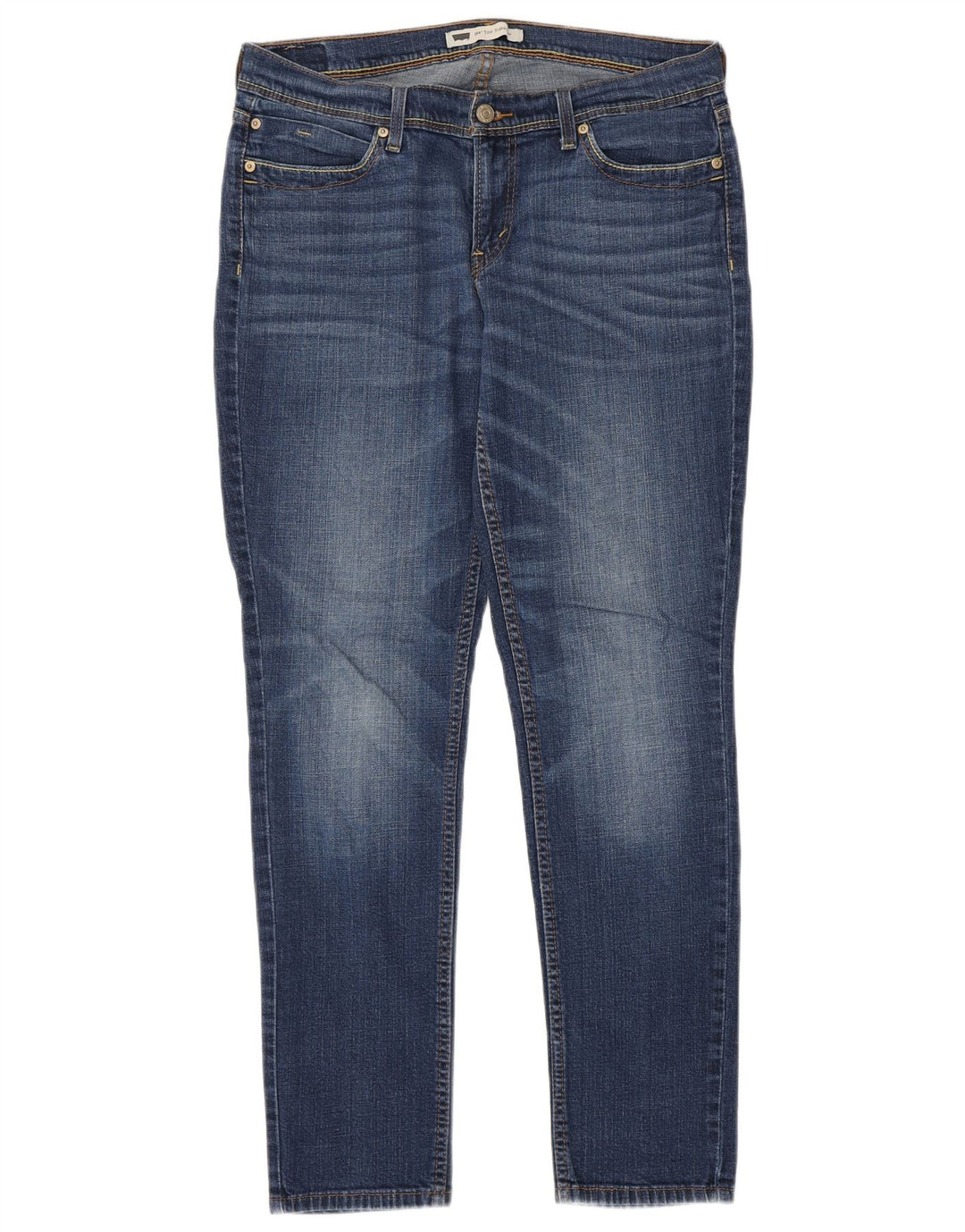Calça jeans feminina Levi's 524 Super Low Slim W32 L31 Azul