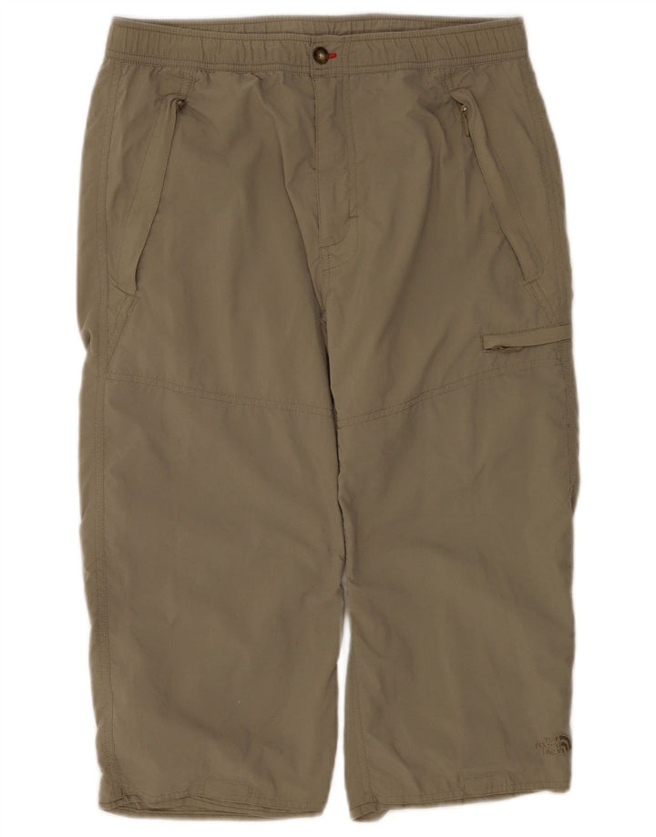 Calça Cargo Capri Masculina The North Face Pequena W28 L18 Poliéster Cáqui