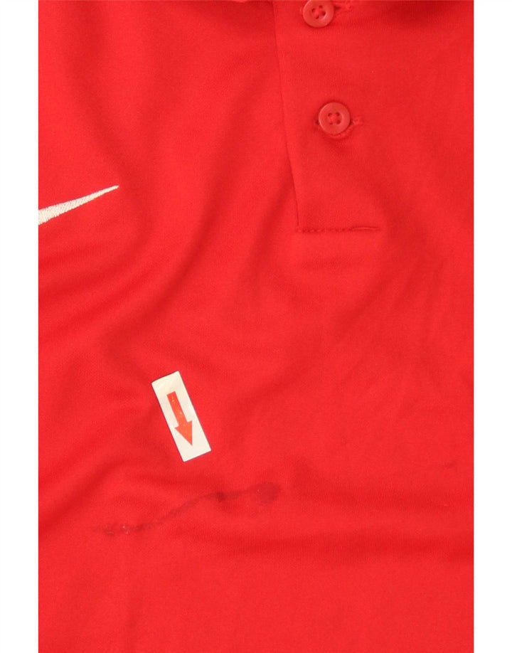 Camisa polo masculina Nike Dri Fit 2XL poliéster vermelho