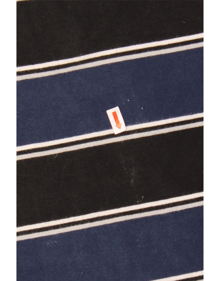 Camiseta masculina Levi's grande algodão listrado azul marinho