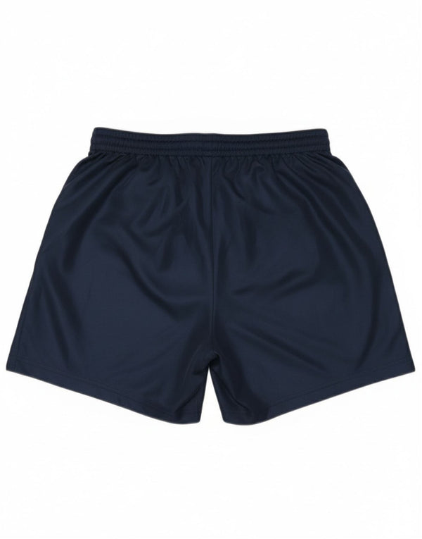 Shorts esportivos masculinos Nike médio azul marinho poliéster