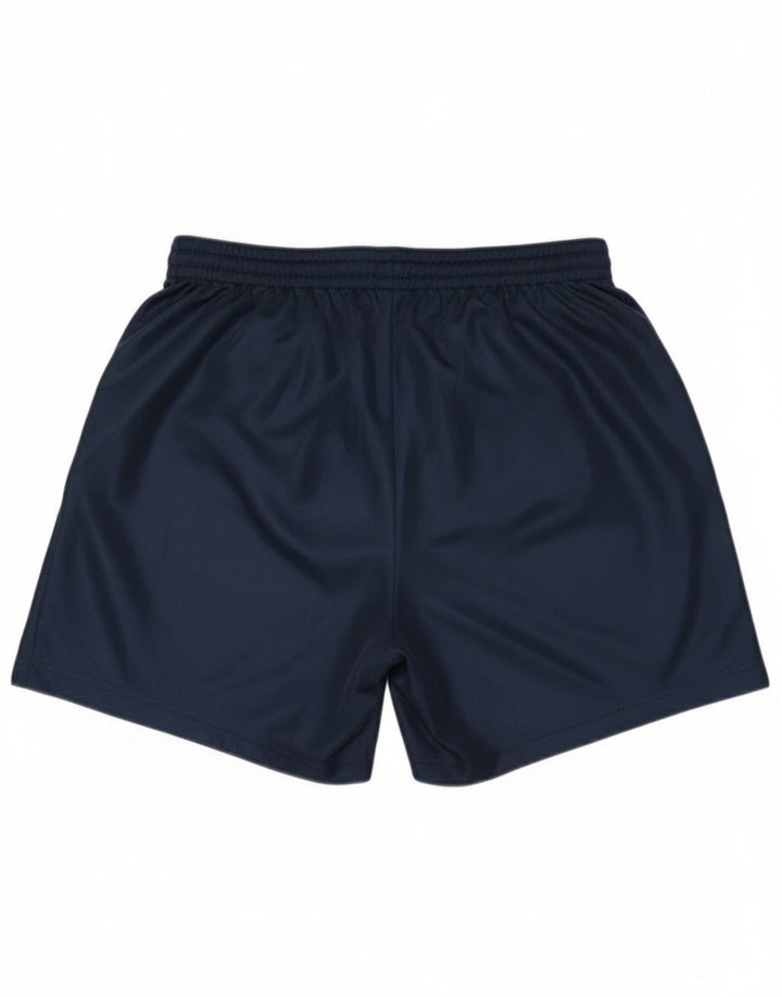 Shorts esportivos masculinos Nike médio azul marinho poliéster