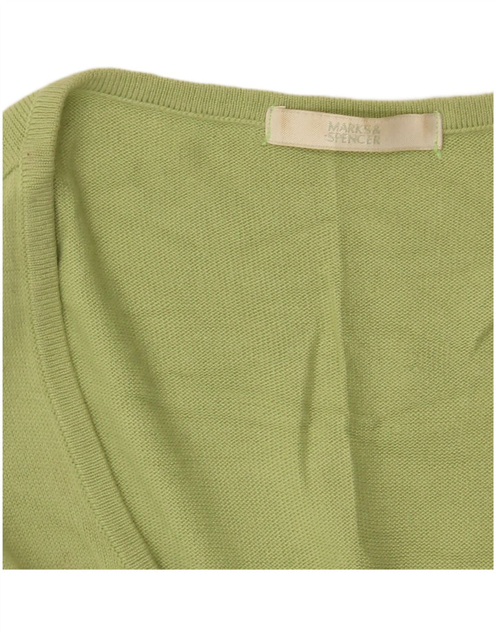 MARKS & SPENCER Regata feminina oversized com colete UK 18 XL verde