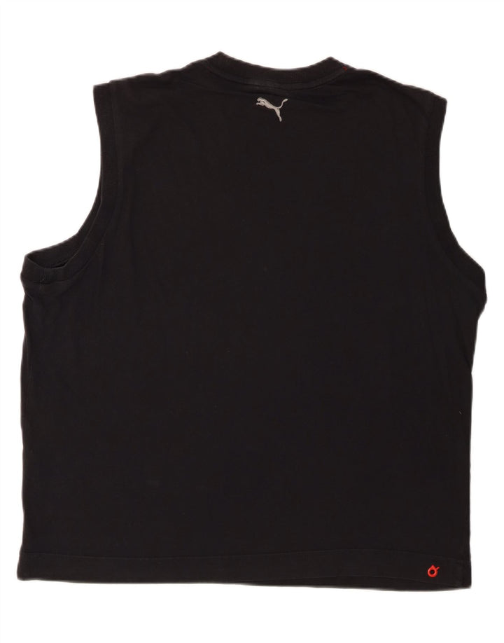 Colete gráfico masculino PUMA XL preto