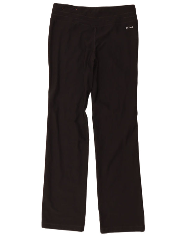 Calça Nike Dri Fit Feminina UK 10 Pequena Poliéster Preta