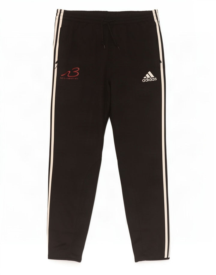 Calça de treino masculina Adidas Climacool Graphic grande poliéster preto