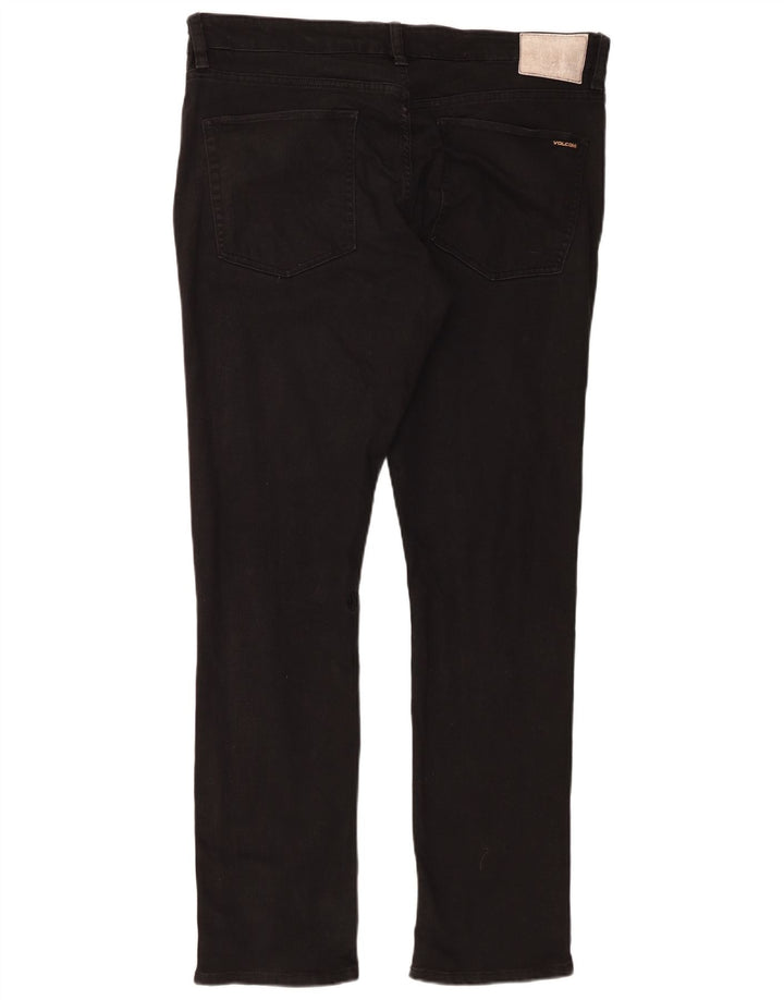 Volcom Jeans Skinny Masculino W36 L32 Algodão Preto