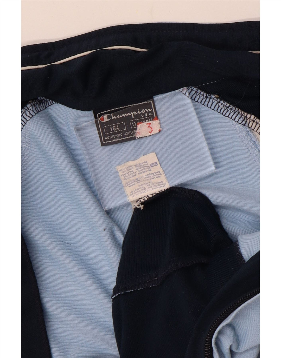 CHAMPION Meninos Jaqueta Top 13-14 Anos Azul Colorblock Poliéster