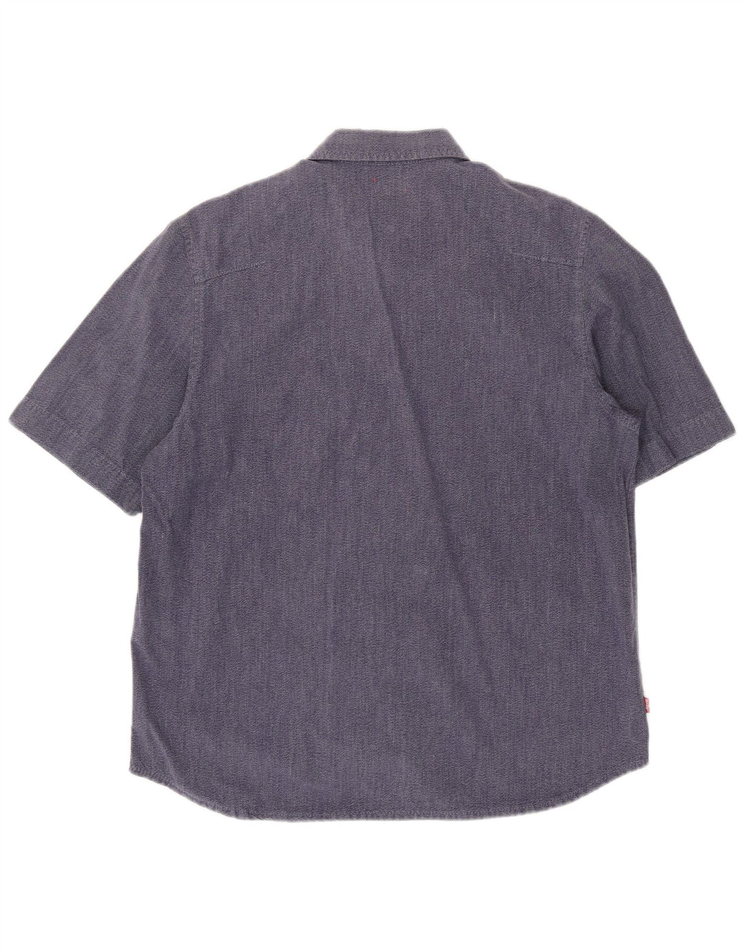 Camisa masculina de manga curta LEVI'S grande algodão azul
