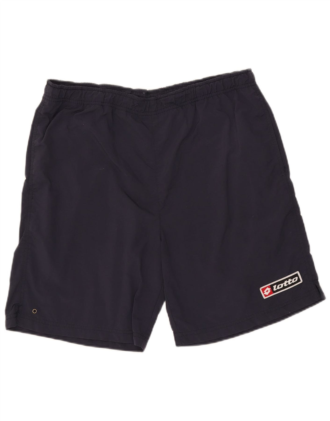 Shorts esportivos masculinos Lotto grandes azul marinho