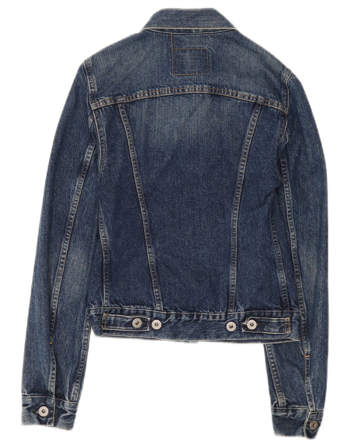 Jaqueta jeans feminina Replay UK 6 XS azul algodão