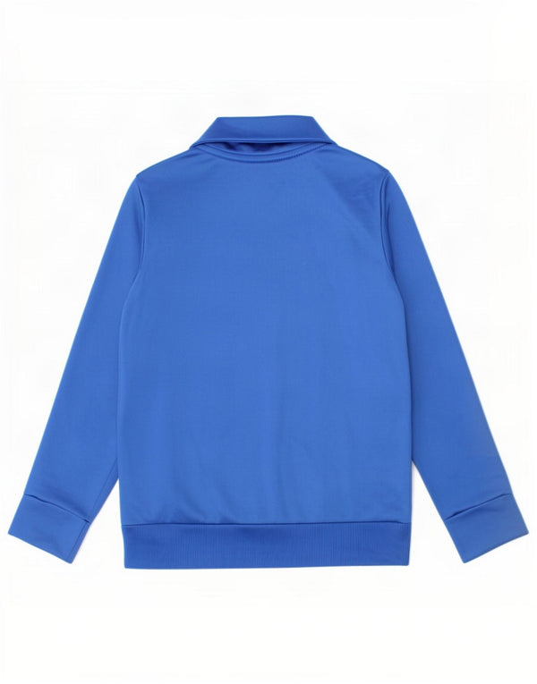 Jaqueta Puma Meninos Treino Top 3-4 Anos Azul Colorblock Poliéster
