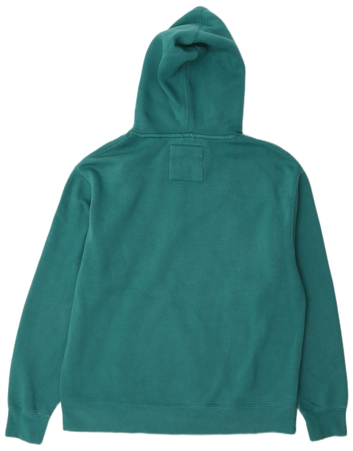 Pull & Bear Mens Comfort Fit moletom com capuz XL verde