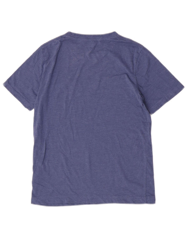 Camiseta gráfica Hurley Boys 12-13 anos grande algodão azul