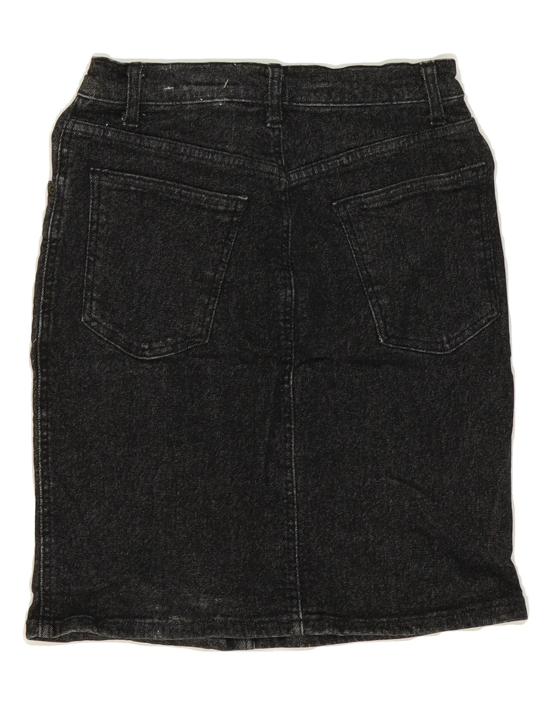 VAGABOND Womens Denim Skirt W28 Medium Black Cotton Vintage Vagabond and Second-Hand Vagabond from Messina Hembry 