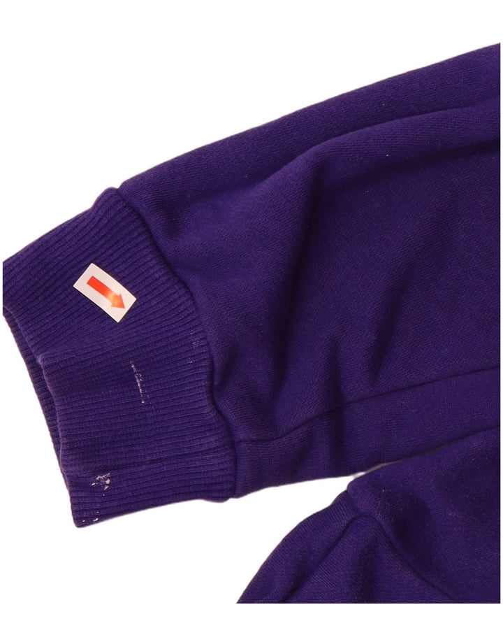 ADIDAS Mens Graphic Sweatshirt Jumper Pequeno Roxo