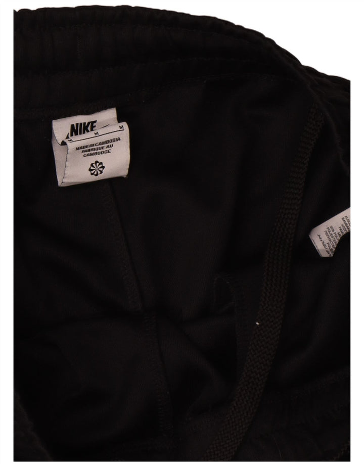 Nike masculino gráfico cargo calças de treino joggers médio preto algodão