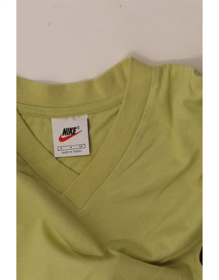 Nike Mens Camiseta Top Pequeno Verde