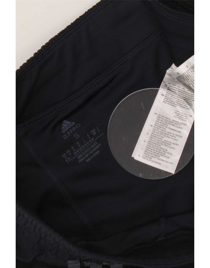 Adidas Womens Aeroready Skort UK 8/10 Pequeno Azul Marinho Poliéster