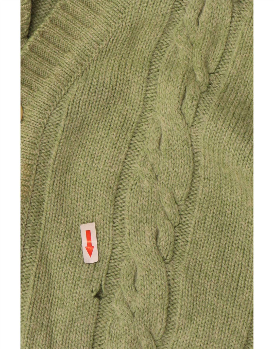 Suéter cardigã masculino Malagrida verde médio