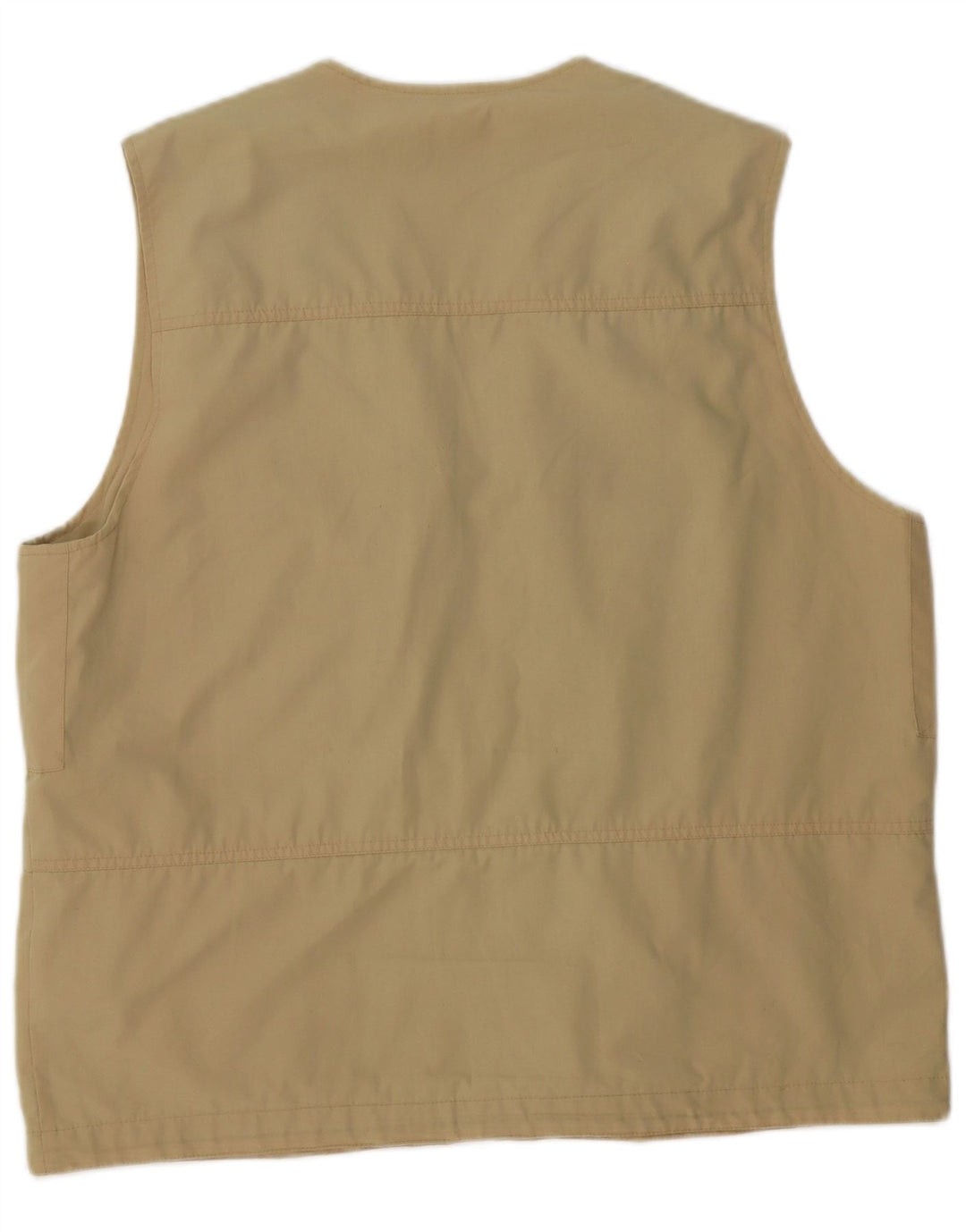 Brugi Mens Utility Gilet UK 40 Grande Poliéster Cáqui