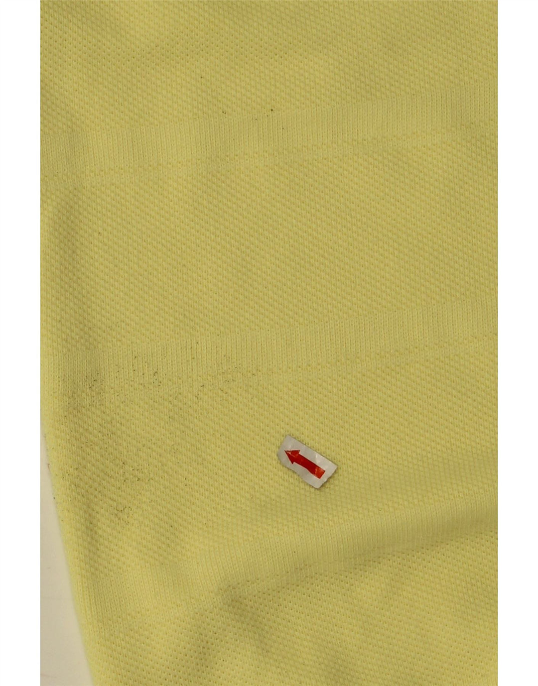 Maser M Mens Vest Tank Top UK 40 Algodão Amarelo Médio