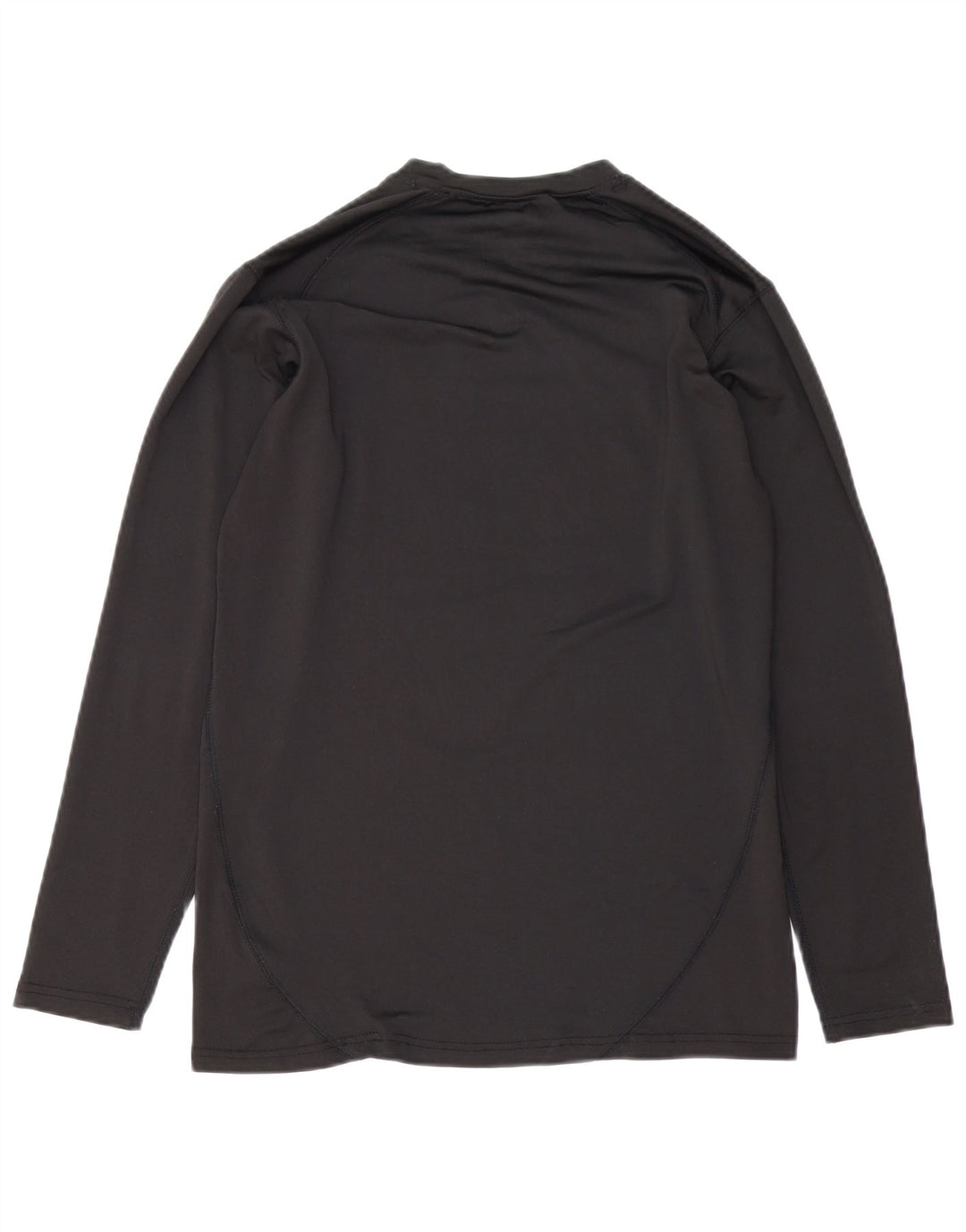 Reebok Mens Top Manga Longa Pequeno Poliéster Preto