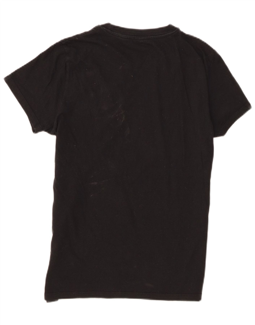 Camiseta feminina Levi's Top UK 10 pequena algodão preto