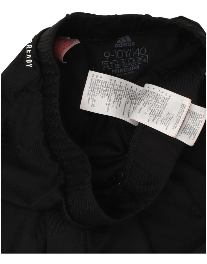 Leggings ADIDAS Aeroready Graphic para menina 9-10 anos preto poliéster