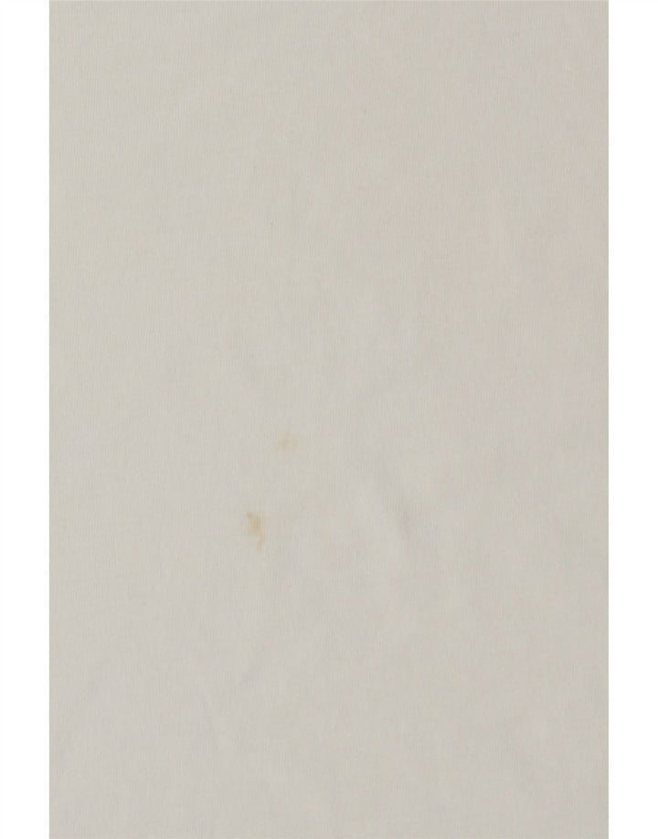 Camiseta gráfica masculina Levi's Top 4XL algodão branco