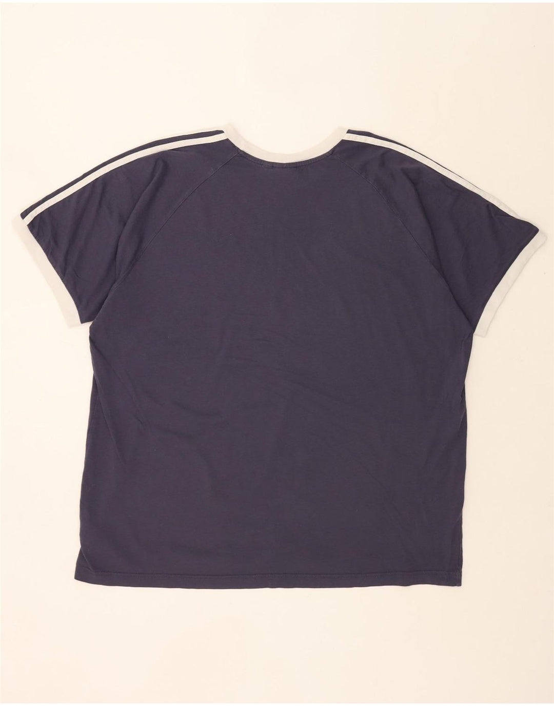 Camiseta masculina ADIDAS Top 2XL algodão azul marinho