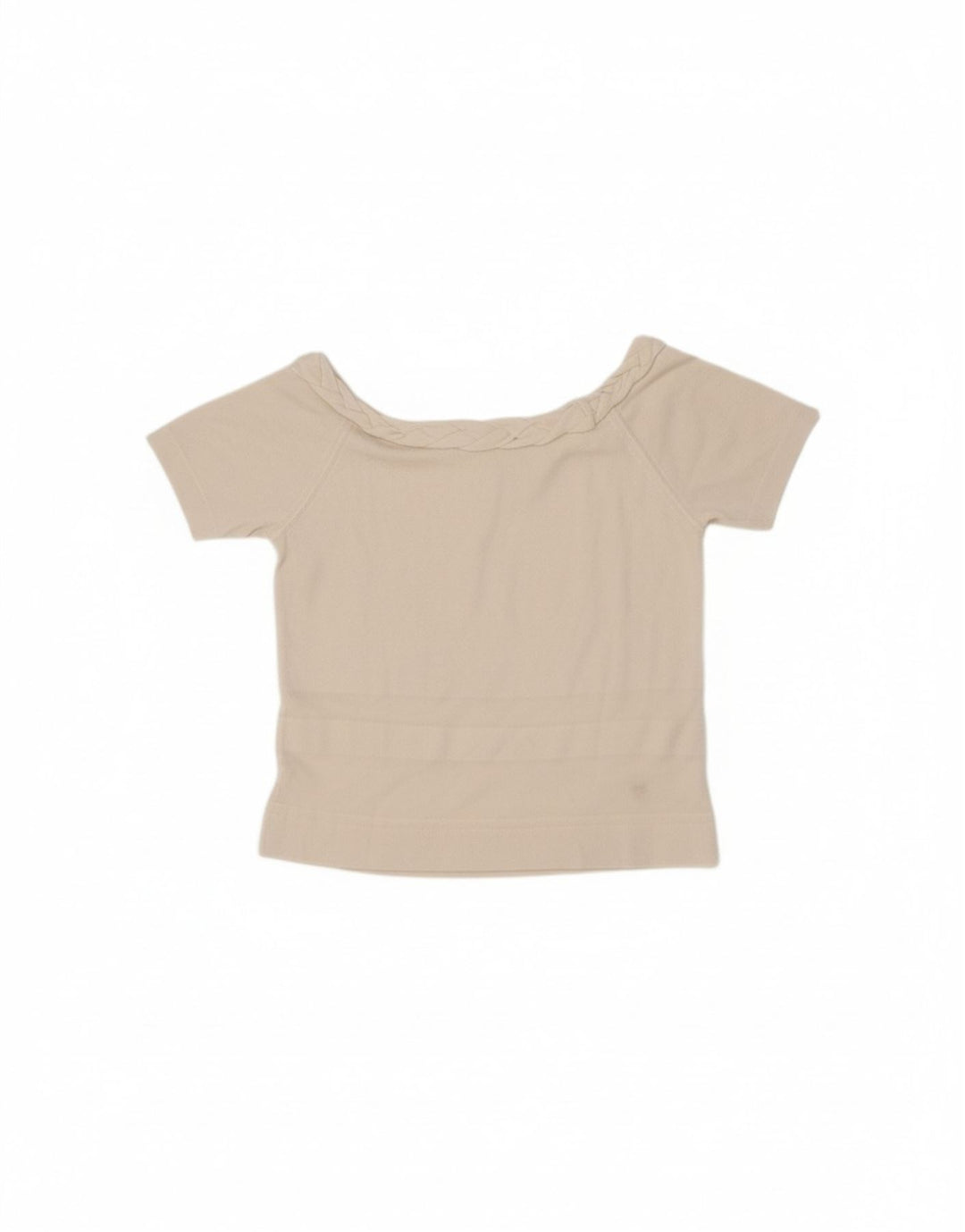Blusa feminina TRUSSARDI Top UK 12 Médio Branco